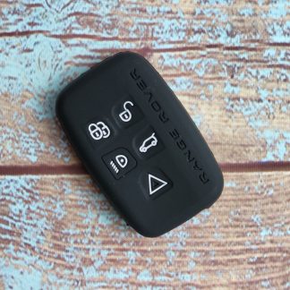 5-button silicone key case designed for Land Rover