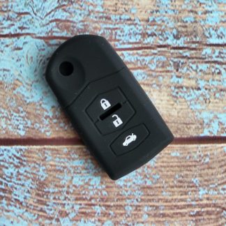 3-Button Silicone Key Case suitable for Mazda