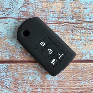 4-button silicone key case suitable for Mazda