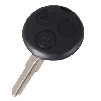 Three-button key shell - suitable for Smart Fortwo | Citycoupe | Roadster