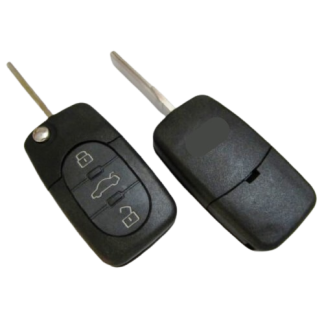 Remote control key - suitable for Audi A2 | A3 | A4 | A6 | A8, (2/3 buttons)