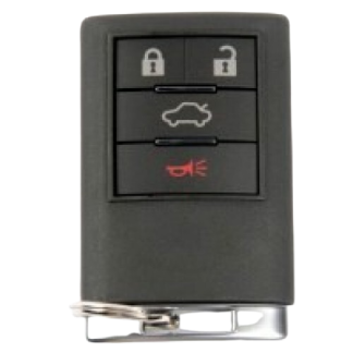 Remote control key - suitable for Cadillac, 3/5 buttons