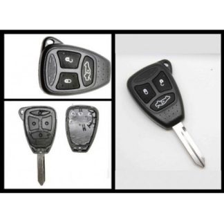 Key shell - suitable for Chrysler cars, three buttons