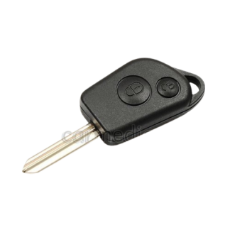 Two-button key shell - suitable for Citroen Saxo | Berlingo | Xsara | Picasso