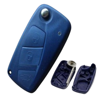 Key shell - suitable for Fiat Punto | Ducato | Stilo | Panda | three buttons