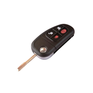 Key shell - suitable for Jaguar X type | S type | XJ, four buttons