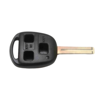 Key shell - suitable for Lexus IS200 | GS300 | LS400 | RX300 | RX400, three buttons