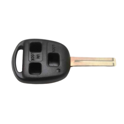 Key shell - suitable for Lexus IS200 | GS300 | LS400 | RX300 | RX400, three buttons