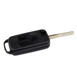 Key shell with three buttons, suitable for Mercedes Benz cars