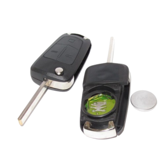 2/3 button key - suitable for OPEL Vectra| Zafira, with remote control