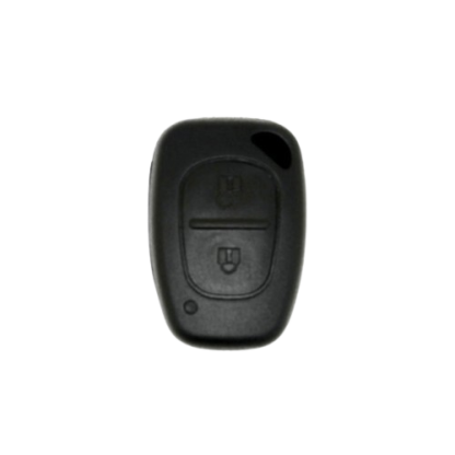 Key shell - suitable for Opel Movano | Renault Trafic | Vivaro | Nissan Primastar, two buttons