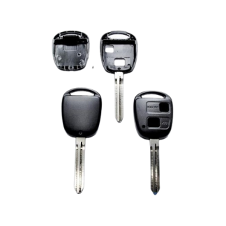 Two-button key shell - suitable for Toyota Camry | Celica | Colorado | RAV 4 | Picnic | Prius