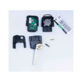 Key with remote control - suitable for Skoda, three buttons