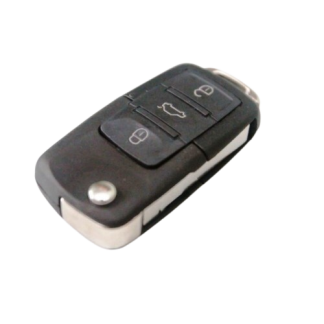 Three-button key shell - suitable for Volkswagen Passat | Polo | Golf | Touran | Bora