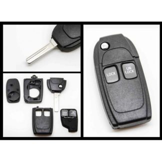 Two-button key shell - suitable for Volvo S40 | V40 | S60 | C70 | V70 | S80