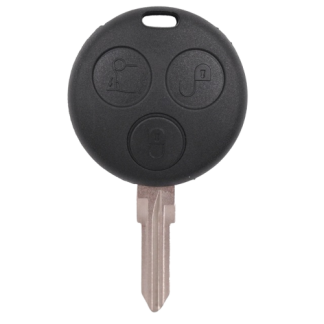 434 MHz remote control key - suitable for Smart Fortwo