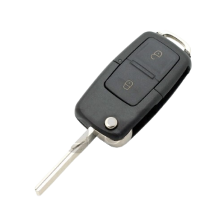 Key shell - suitable for Skoda cars, two buttons