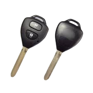 Two-button key shell - suitable for Toyota Corolla | RAV4 | Yaris | Camry